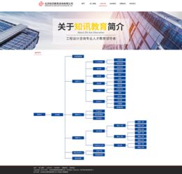 知訊教育 構建企業官網，賦能工程設計咨詢教育網絡工程發展